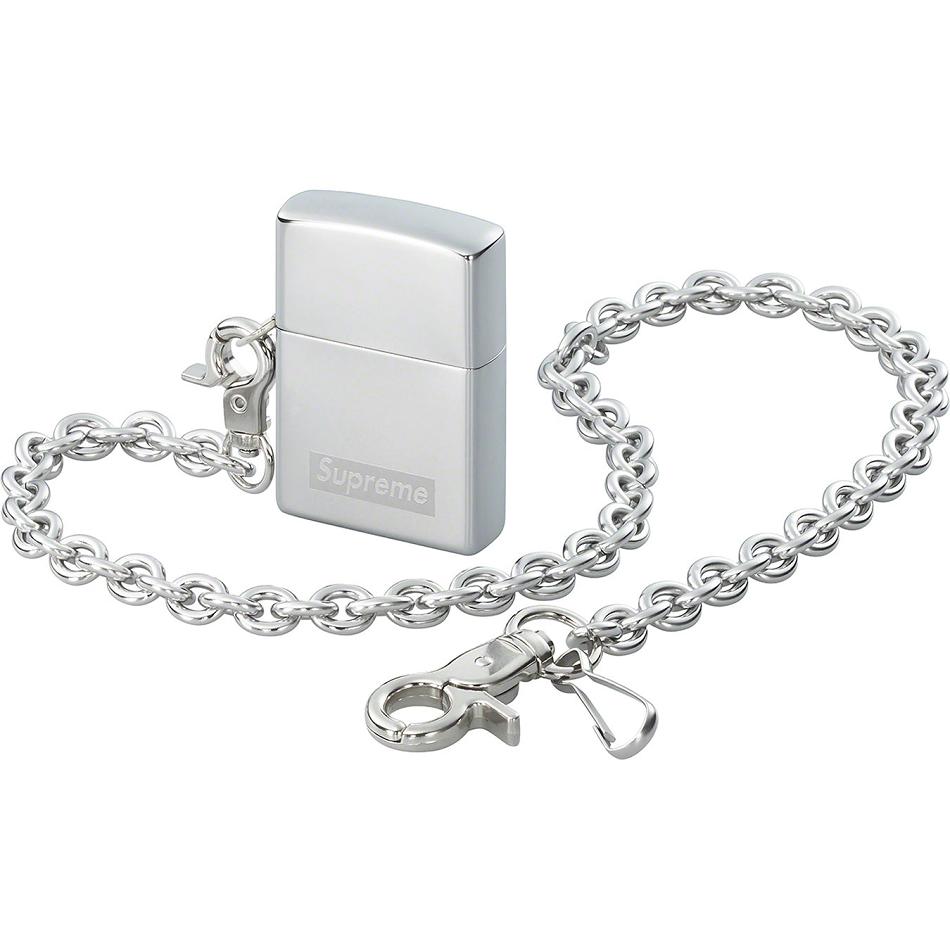 Supreme Chain Zippo® Accessories Silver | SG406RW