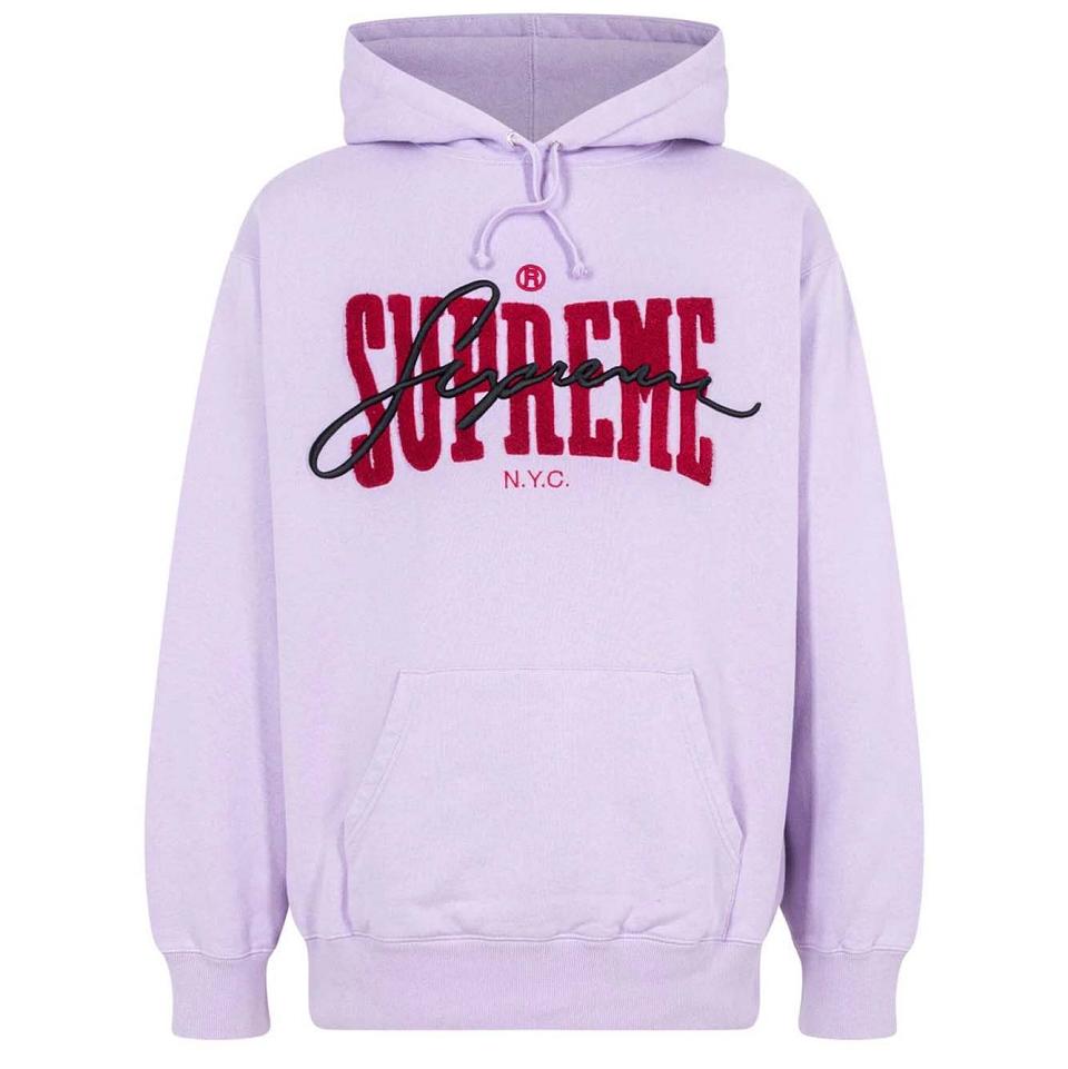 Supreme Chenille Hoodie White | SG105GL