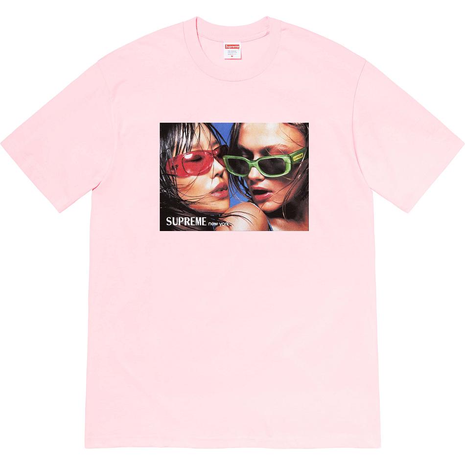 Supreme Eyewear Tee T Shirts Pink | SG366HK