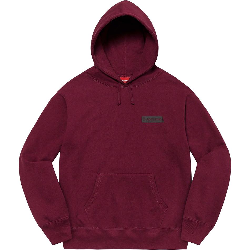 Supreme Fiend Hooded Sweatshirts Burgundy | SG301EX