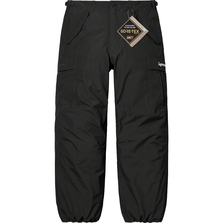 Supreme GORE-TEX PACLITE® Cargo Pant Pants Black | SG179AP