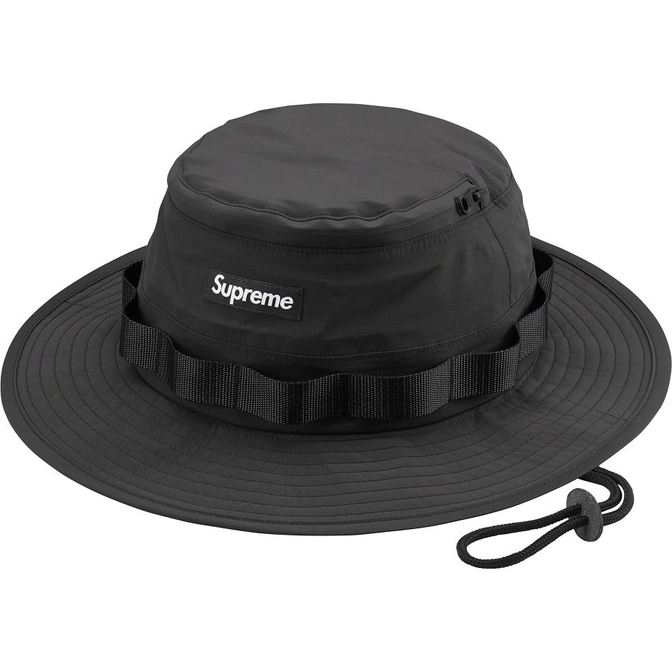 Supreme GORE-TEX PACLITE® Net Boonie Hats Black | SG454MA