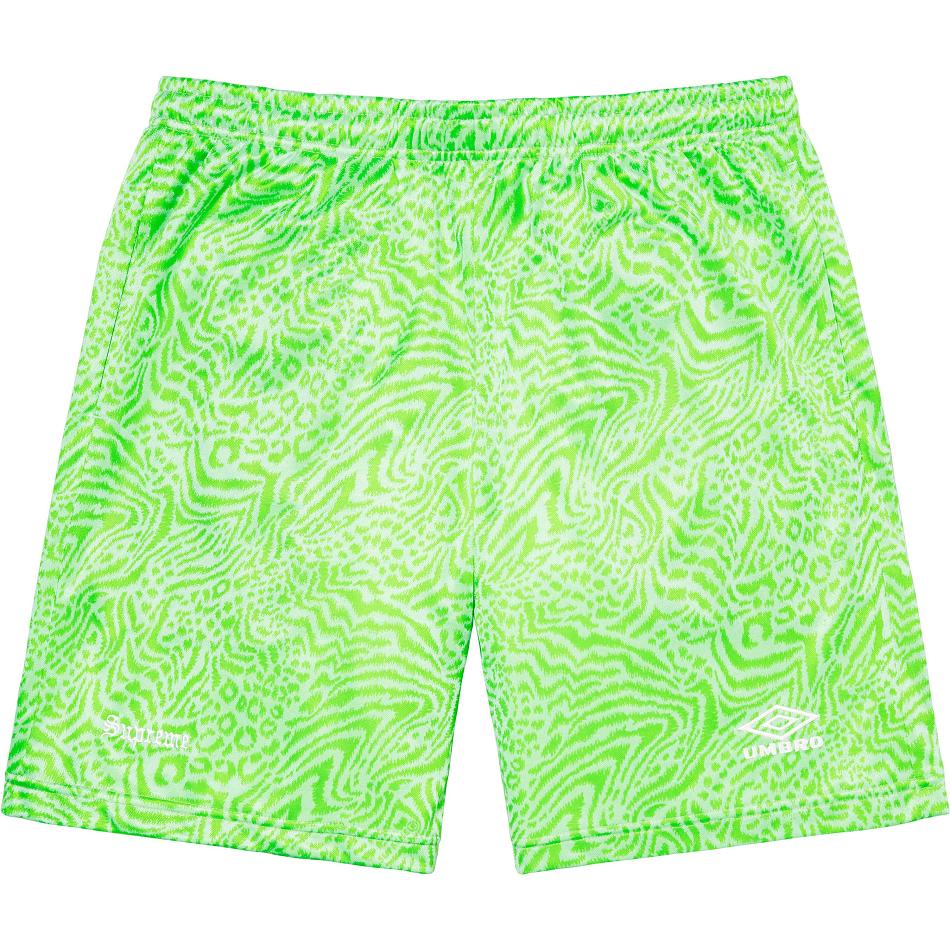 Supreme Jacquard Animal Print Soccer Shorts Green | SG229OR