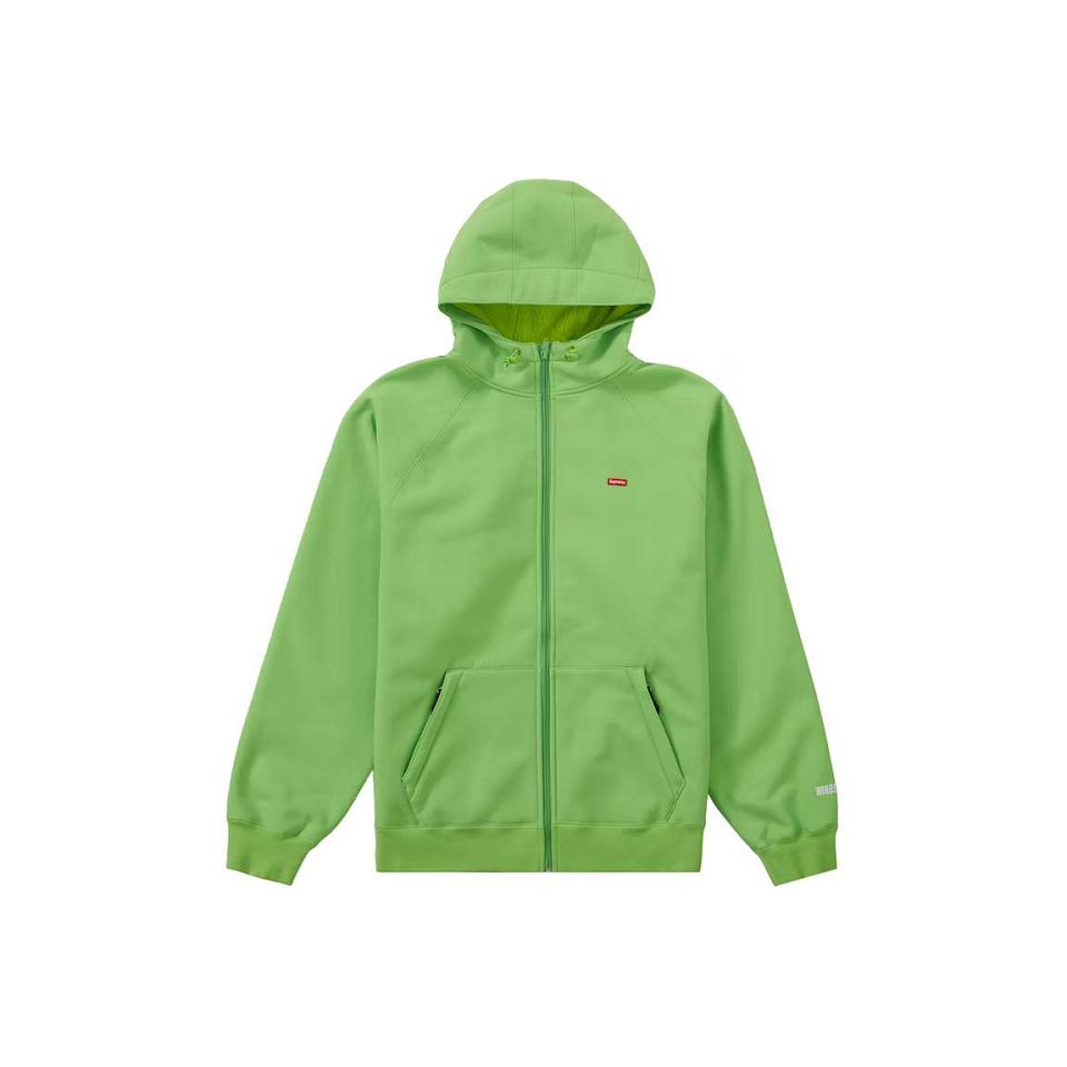 Supreme Pastel Zip Up Hooded Sweatshirts Green | SG329TV