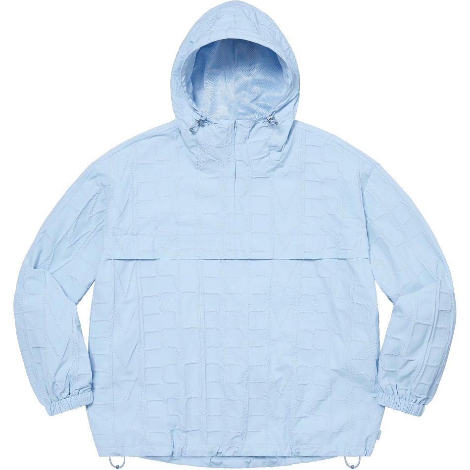 Supreme Repeat Stitch Anorak Jackets Blue | SG150IS