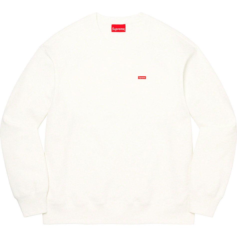 Supreme Small Box Crewneck Sweatshirts White | SG308PQ