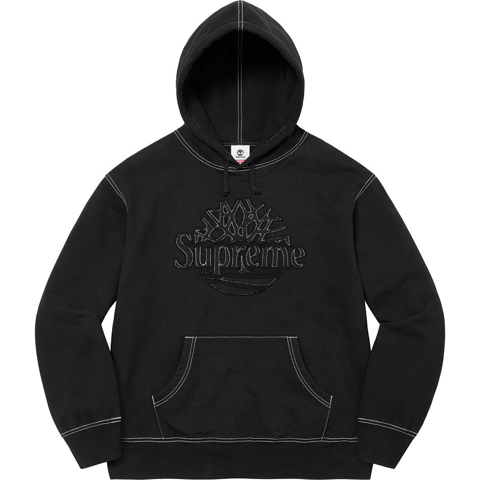 Supreme Timberland® Hooded Sweatshirts Black | SG290KI