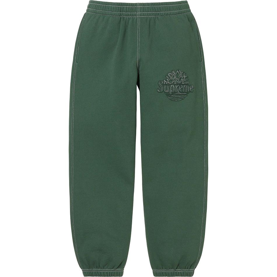 Supreme Timberland® Sweatpant Pants Green | SG183GL