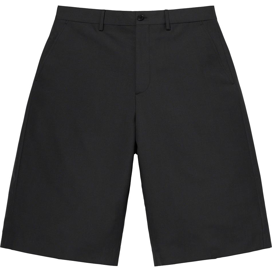 Supreme Wool Trouser Shorts Black | SG237JJ