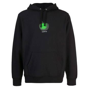 Supreme Apple Logo Hoodie Black | SG101AP