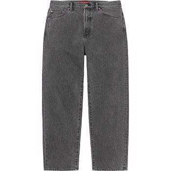 Supreme Baggy Jean Pants Black | SG166BC