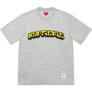 Supreme Block Arc S/S Top Sweaters Grey | SG265LH