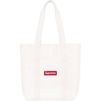 Supreme Canvas Tote Bags White | SG423XF