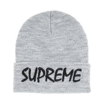 Supreme FTP knitted Beanie Hats Grey | SG481QZ