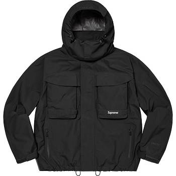 Supreme GORE-TEX PACLITE® Lightweight Shell Jackets Black | SG144WY