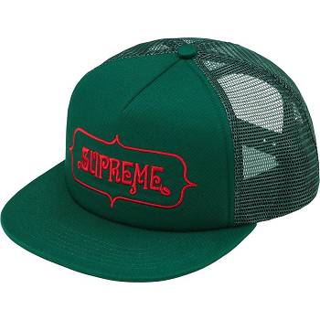 Supreme Highest Mesh Back 5-Panel Hats Green | SG462IS