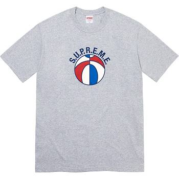 Supreme League Tee T Shirts Grey | SG356YU