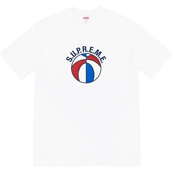 Supreme League Tee T Shirts White | SG359OR