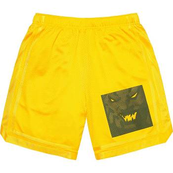 Supreme Ronin Mesh Shorts Yellow | SG243VD