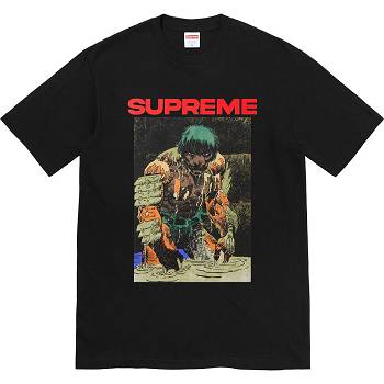 Supreme Ronin Tee T Shirts Black | SG352WY