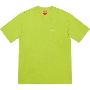 Supreme S/S Pocket Tee Sweaters Green | SG270BC