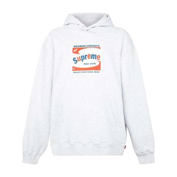 Supreme Shine Logo Print Hoodie White | SG123UT