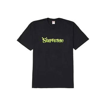 Supreme Shrek T Shirts Black | SG395LH