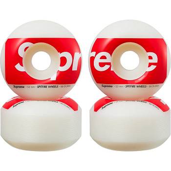 Supreme Spitfire® Shop Wheels (Set of 4) Skateboard Accessories White | SG415DN