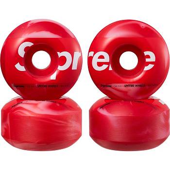 Supreme Spitfire® Shop Wheels (Set of 4) Skateboard Accessories Red | SG417GL