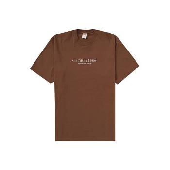 Supreme Still Talking T Shirts Brown | SG396ZG